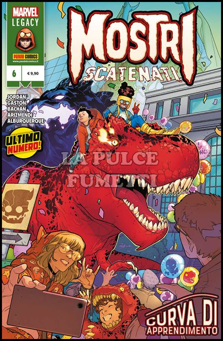 MOSTRI SCATENATI # 6: CURVA DI APPRENDIMENTO - MARVEL LEGACY